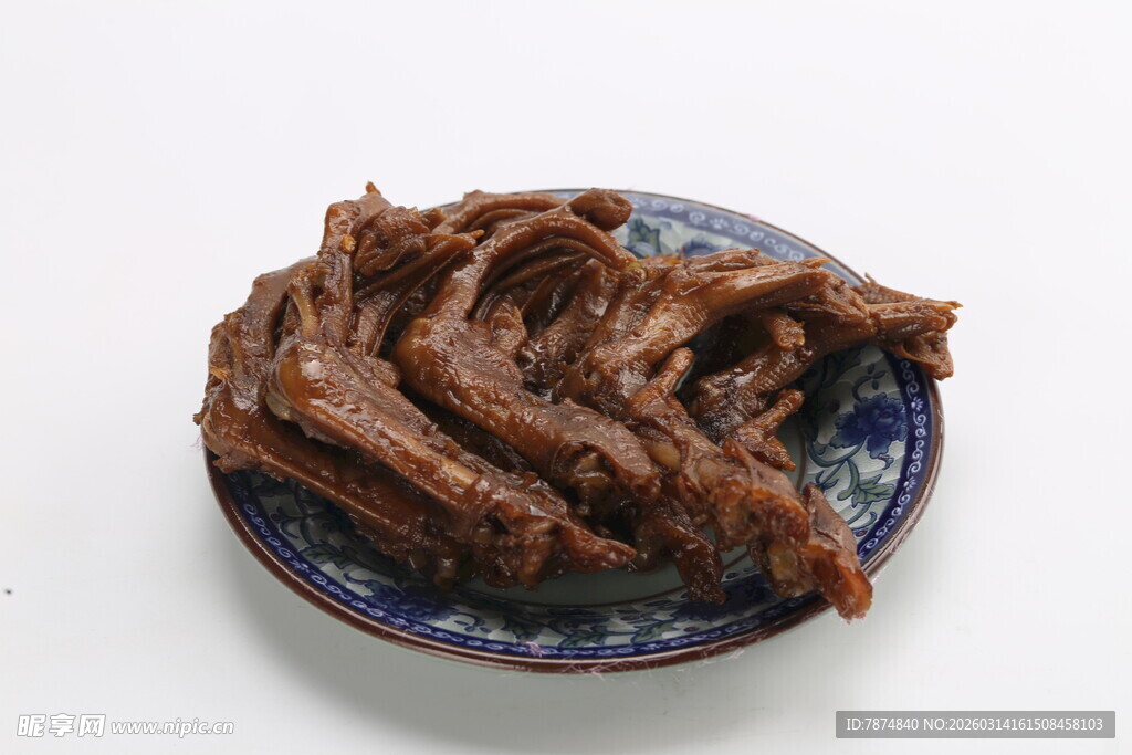 美味卤鸭爪