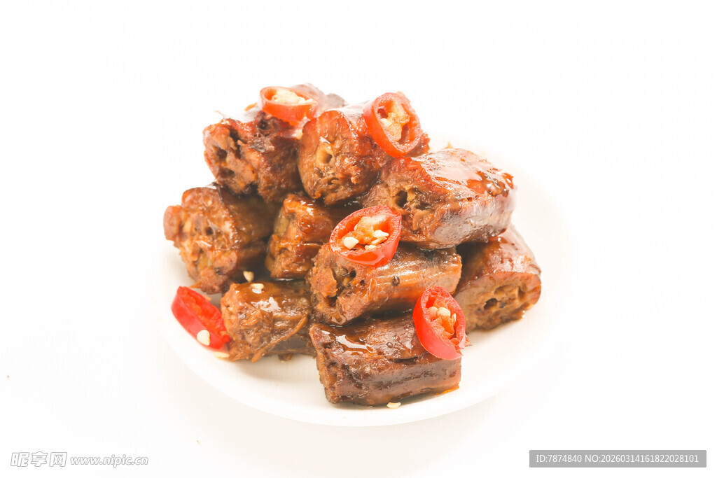 香辣美味鸭脖块