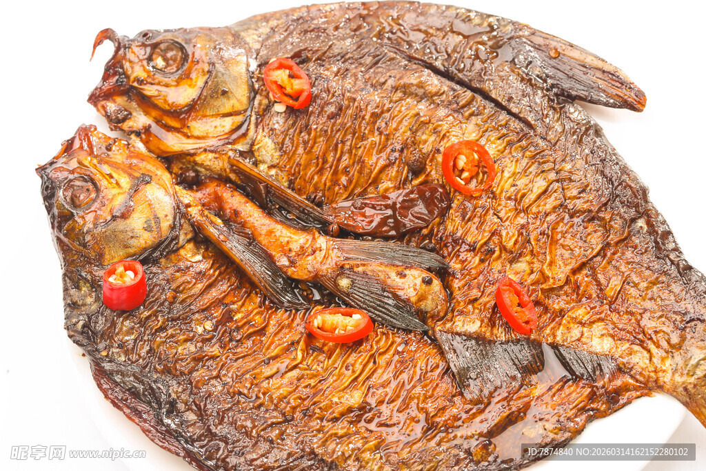 香辣入味的美味烤鱼