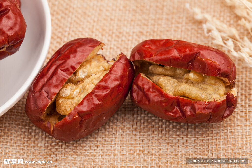 开口红枣 饱满诱人