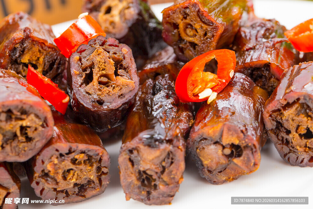 香辣美味风干鸭脖