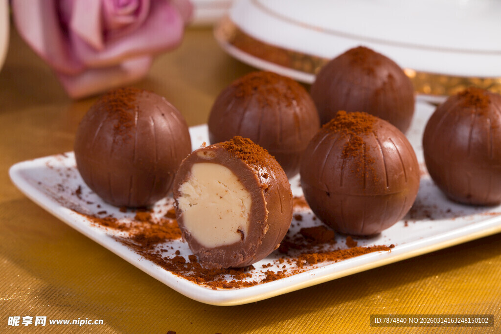 美味巧克力球 一口即享