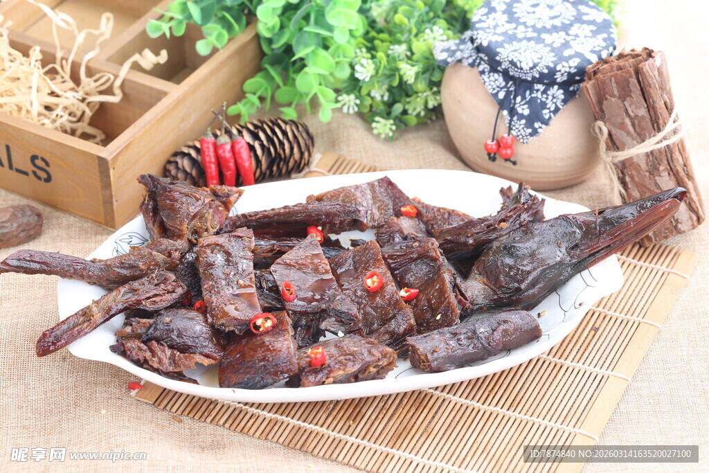 美味卤味鸭货拼盘