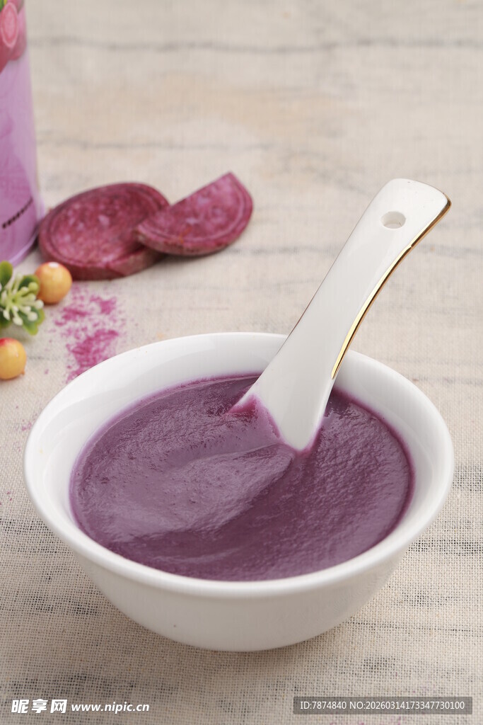 紫薯泥辅食 营养又美味