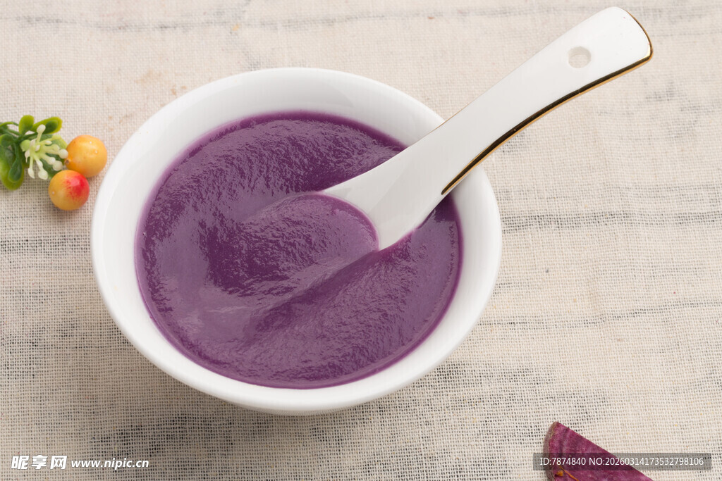 紫薯泥辅食 营养又美味