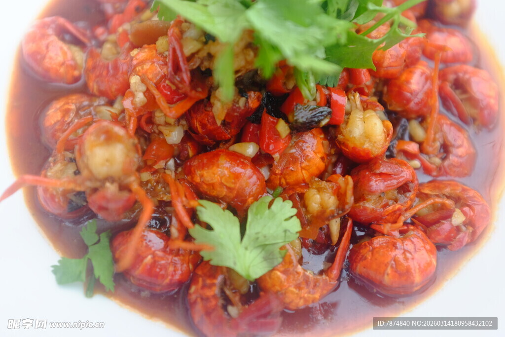 美味香辣小龙虾