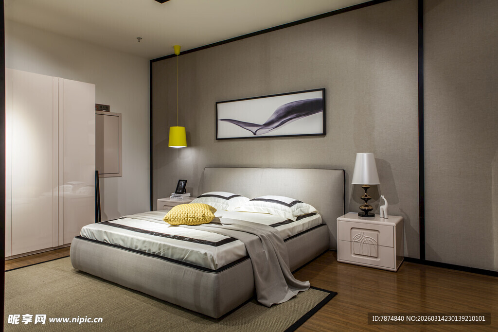 现代简约风格卧室展示