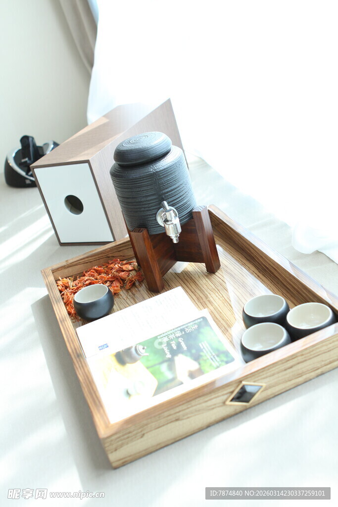 日式茶具及点心组合