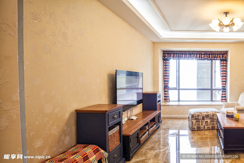 温馨客厅家居布置展示