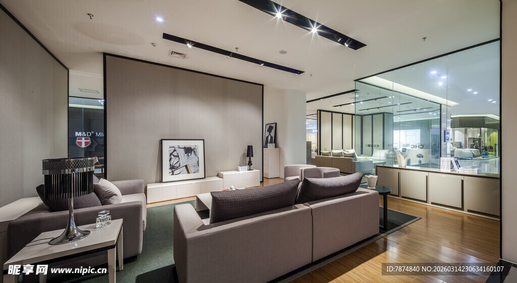 现代简约风舒适客厅一角