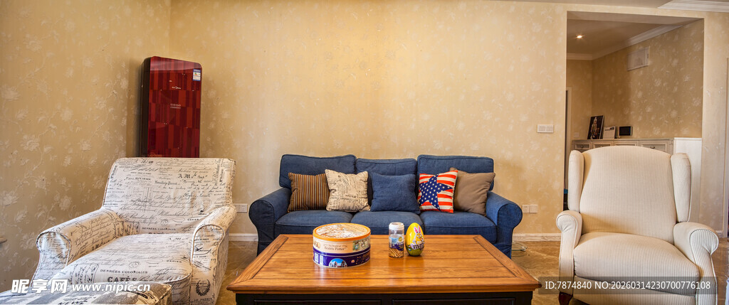 温馨客厅家居一角