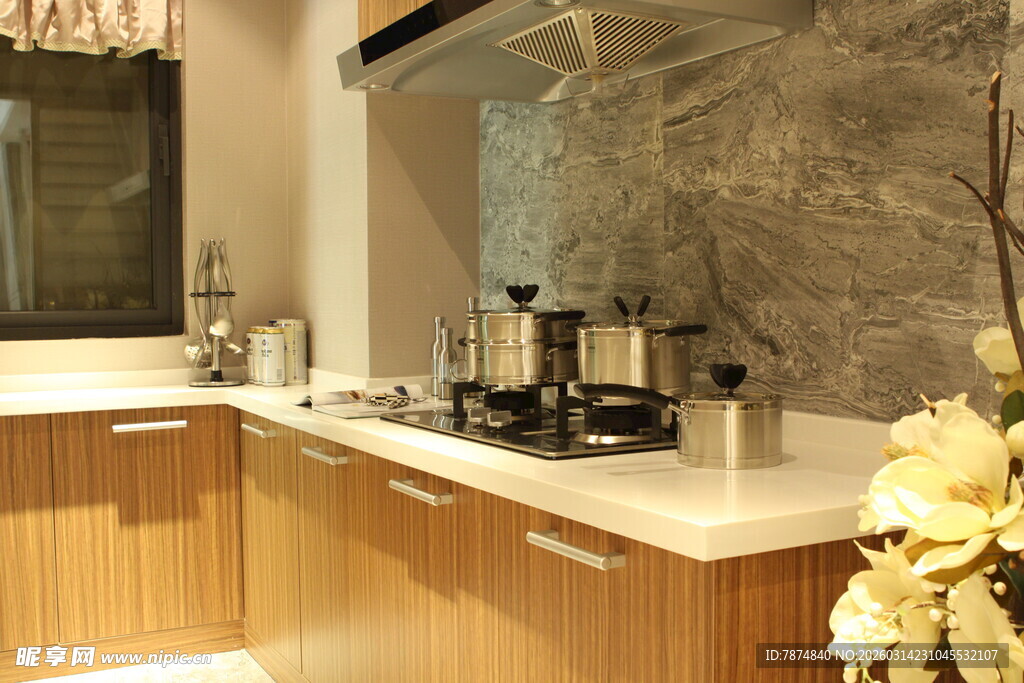 现代简约风格厨房一角