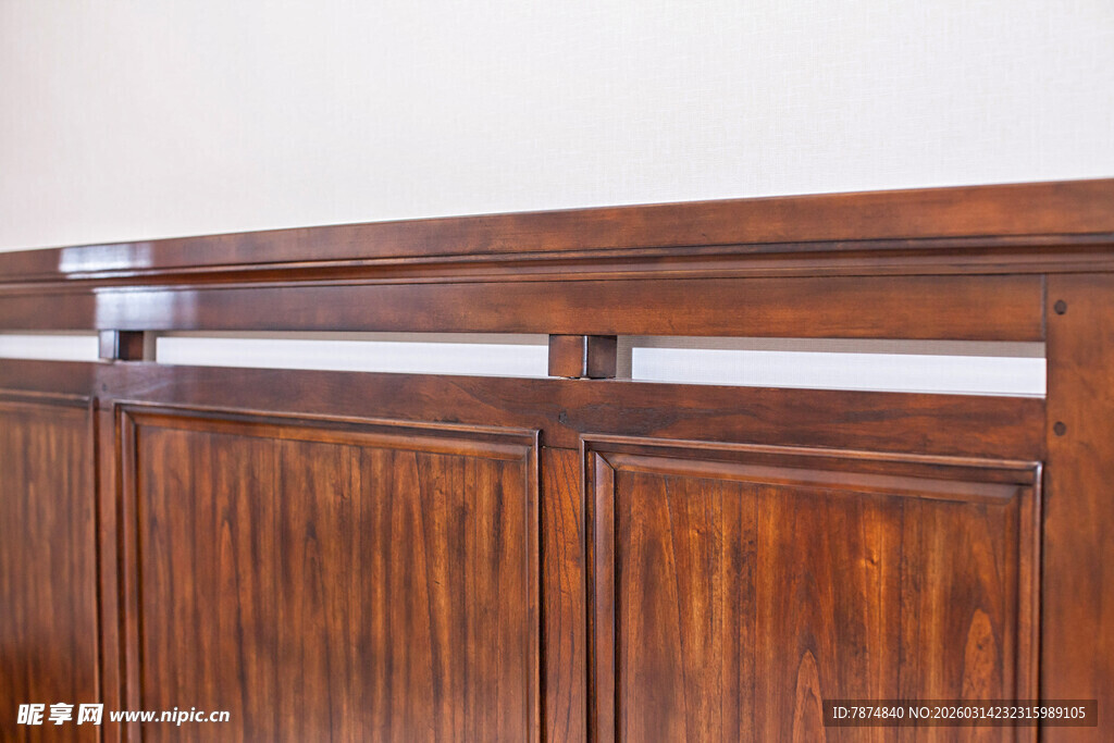 木质柜门细节展示