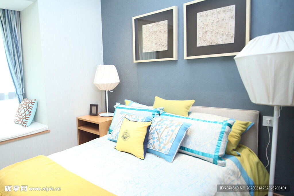 清新简约风的温馨卧室