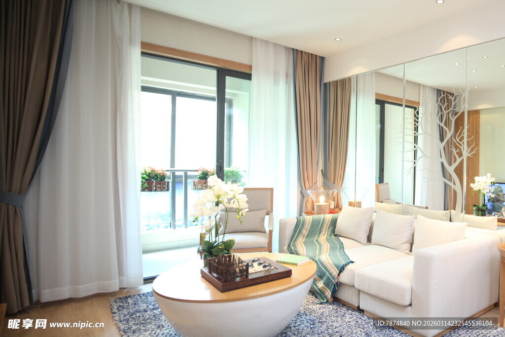 现代简约风格客厅内饰