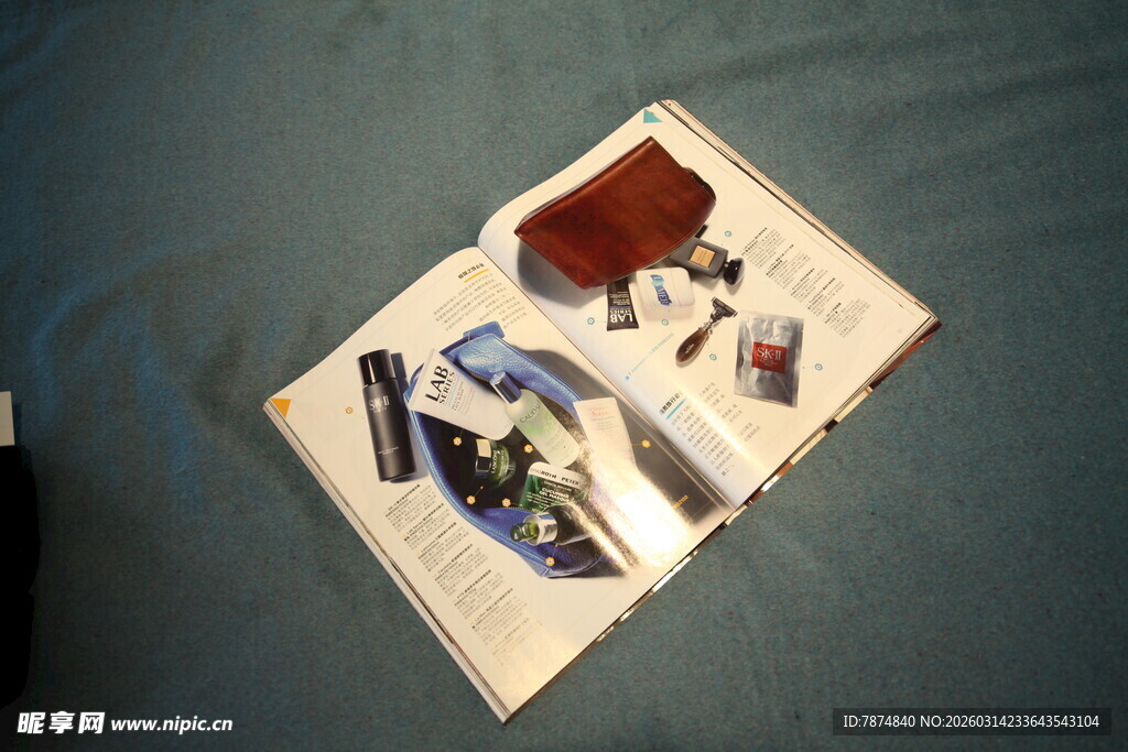 复古文具摆件展示