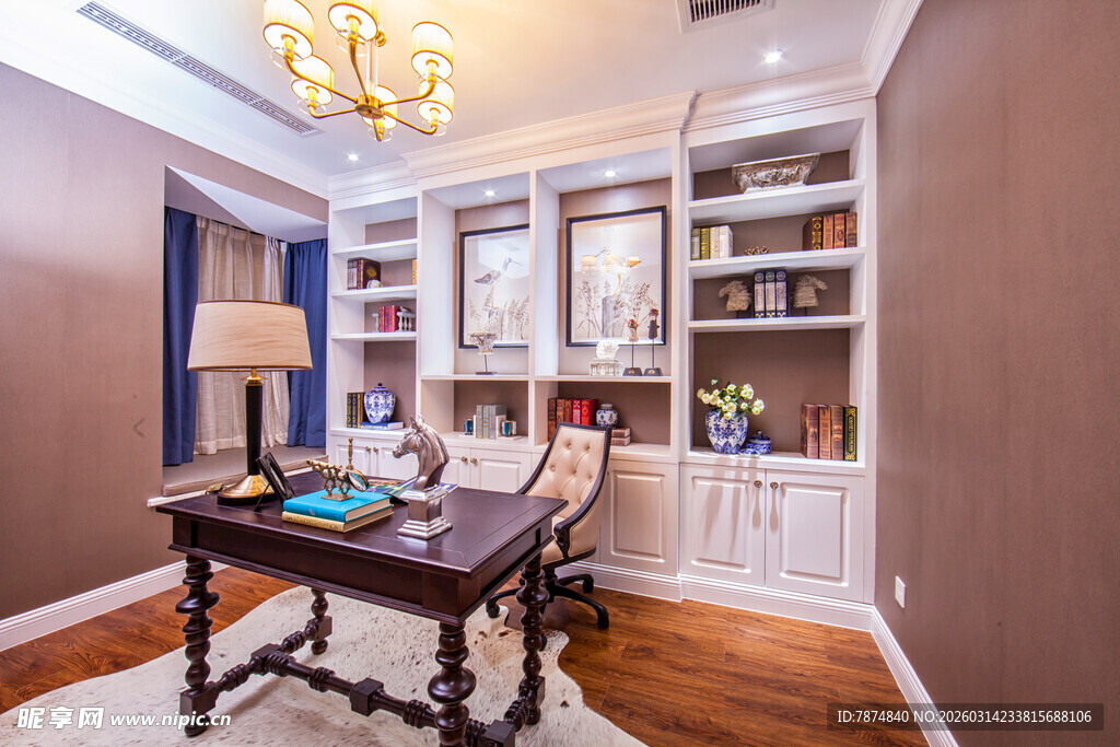 优雅书房 尽显静谧格调