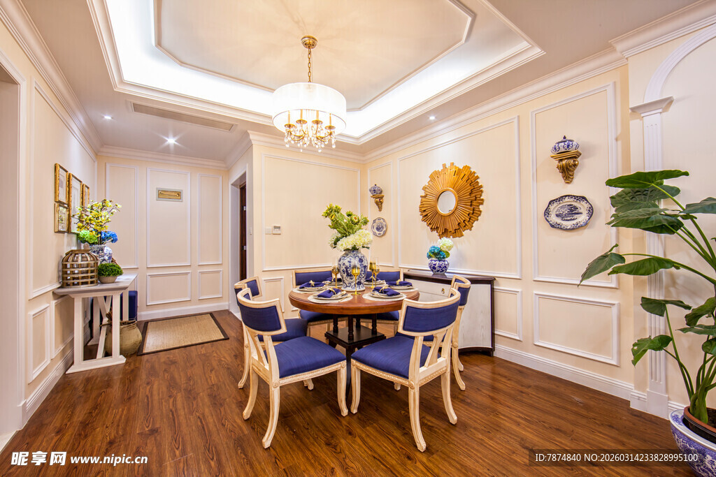 欧式风格温馨餐厅空间