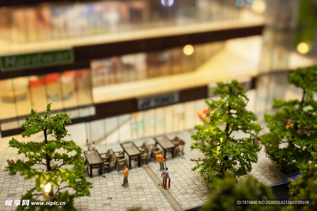 微型城市景观模型