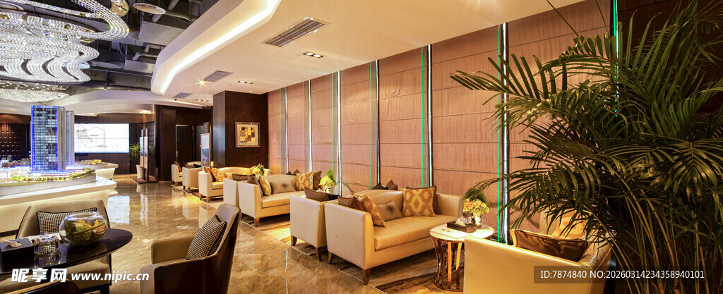 现代风格舒适客厅空间