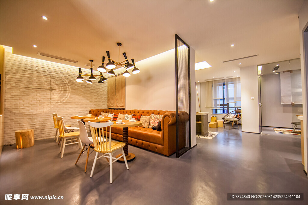 现代温馨客厅室内设计