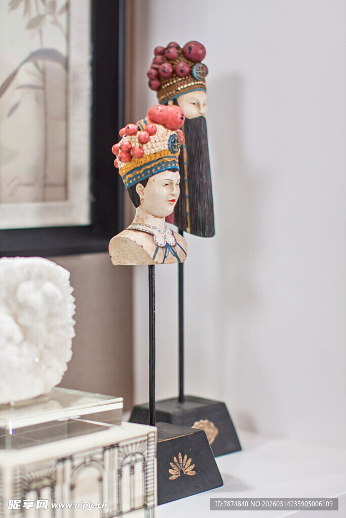 创意人偶摆件 艺术家居装饰