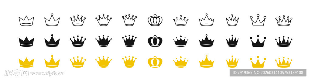 皇冠图案