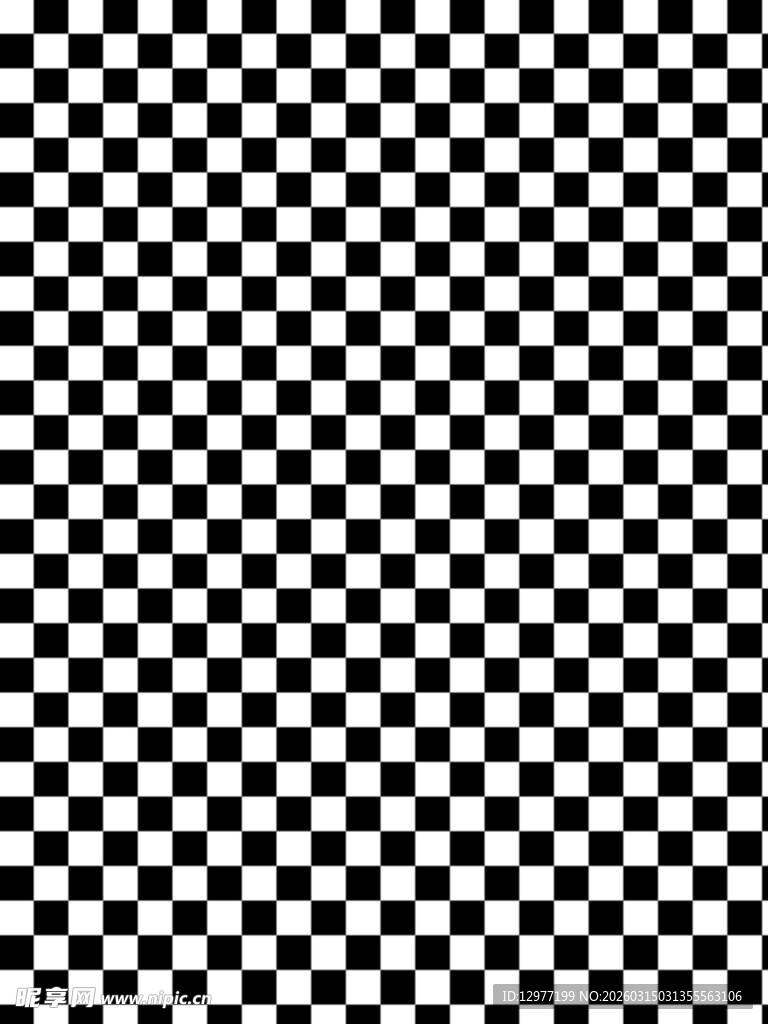 黑白棋盘格图案背景