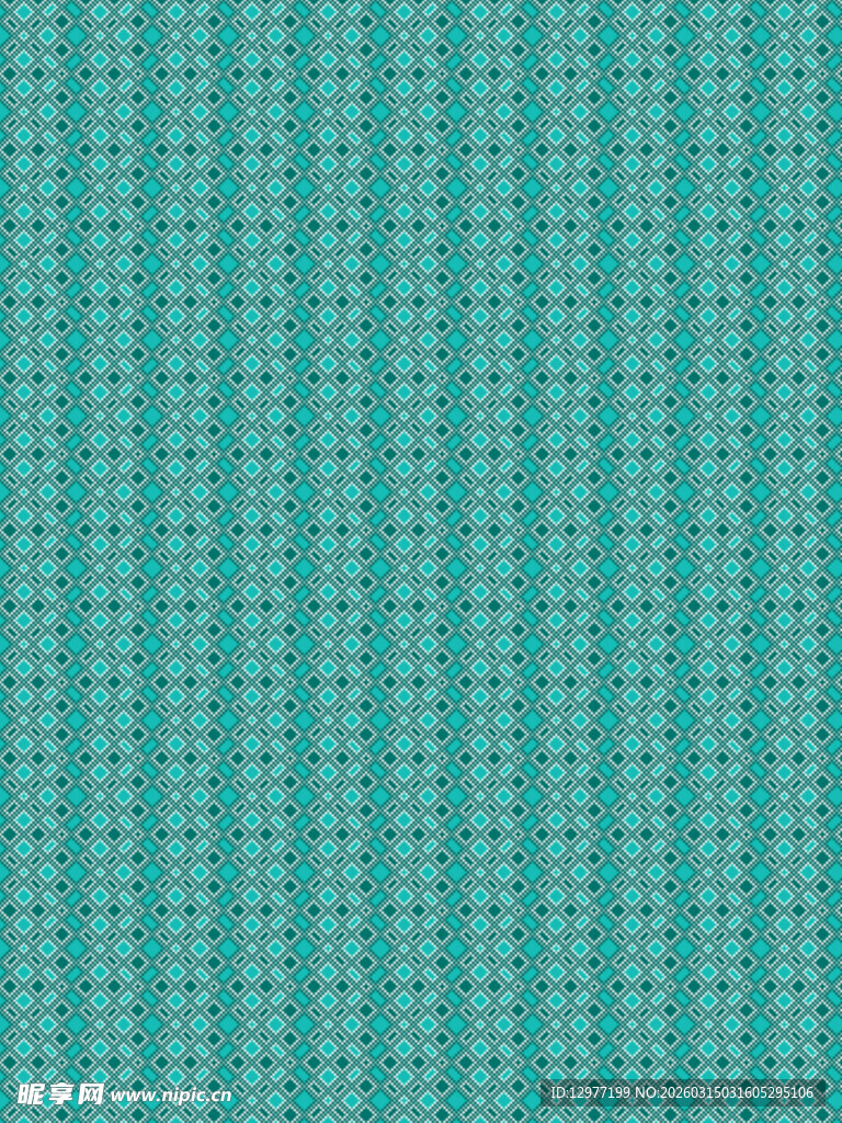 蓝绿色几何图案纹理背景