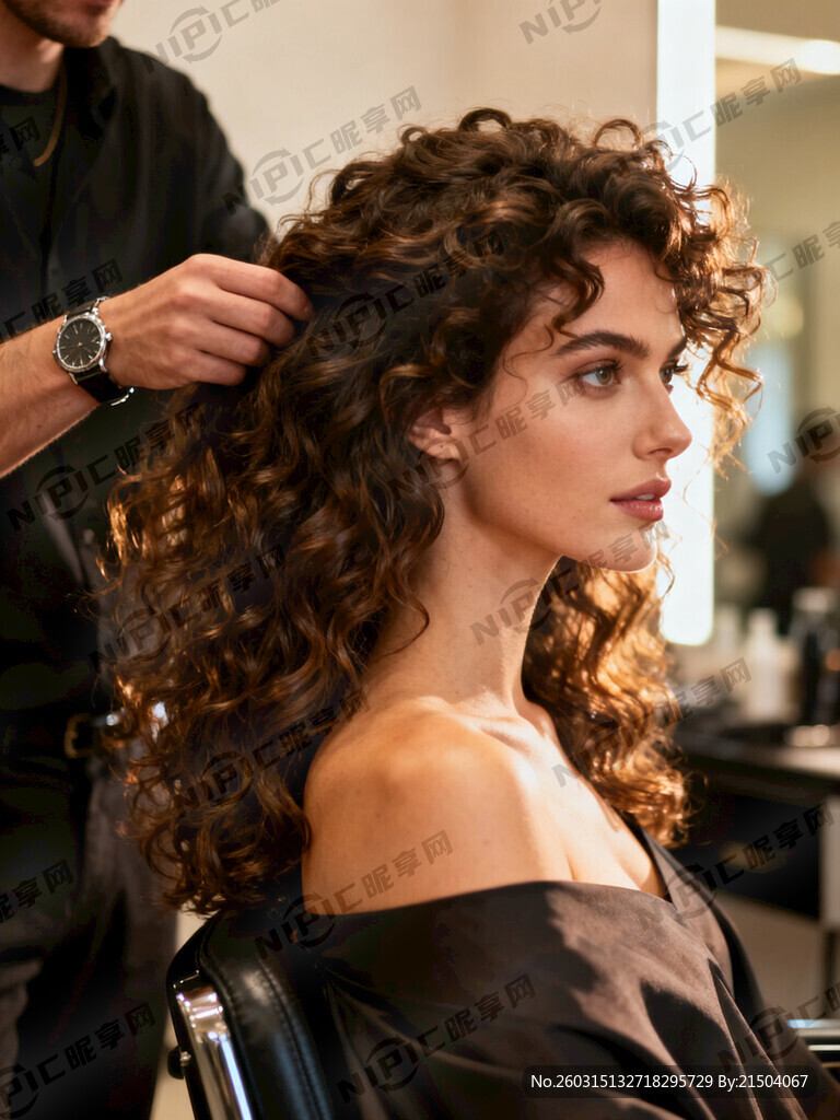 只到看一理发师手 高鼻梁