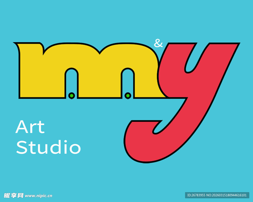 我的艺术工作室标识