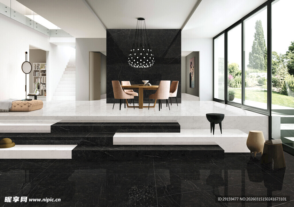 现代简约风时尚客厅空间