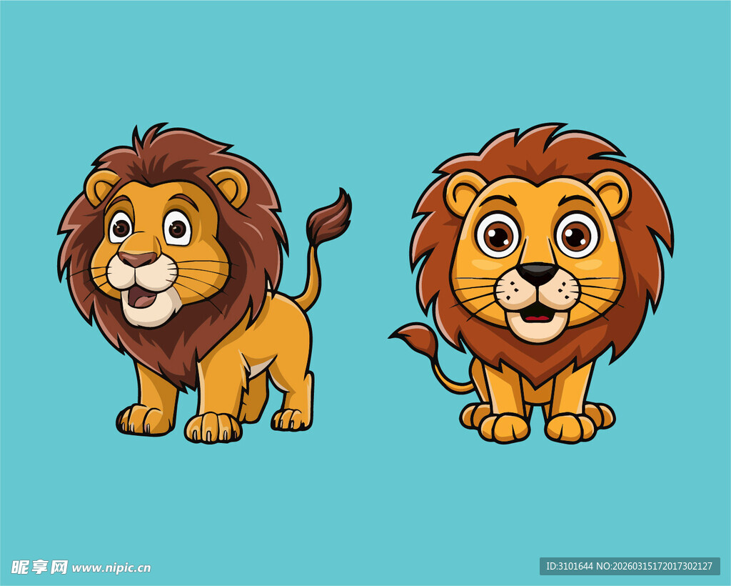 狮子卡通