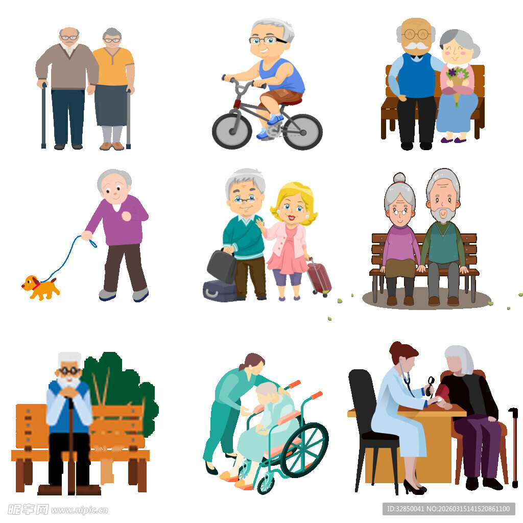 老年人的多样休闲生活