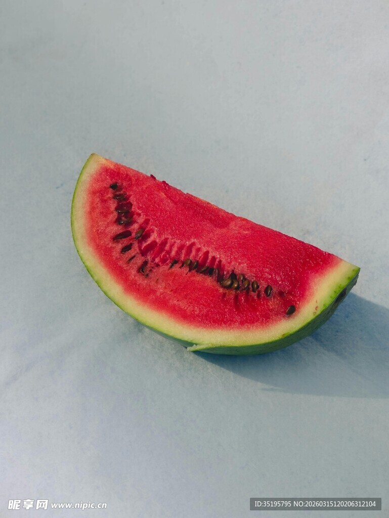 新鲜西瓜切片