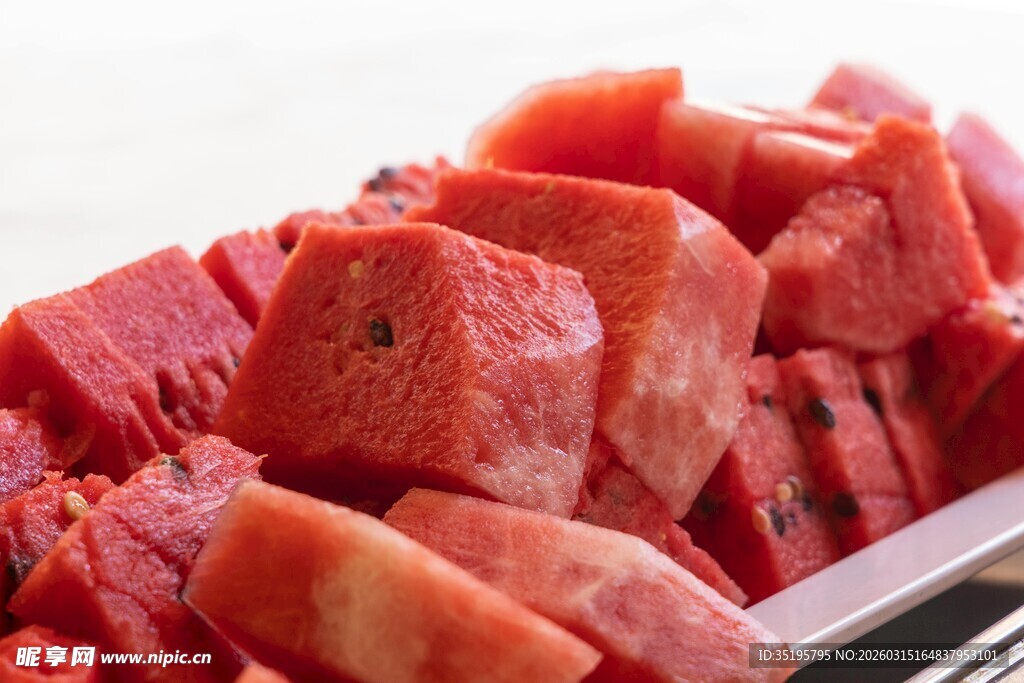 新鲜切块西瓜
