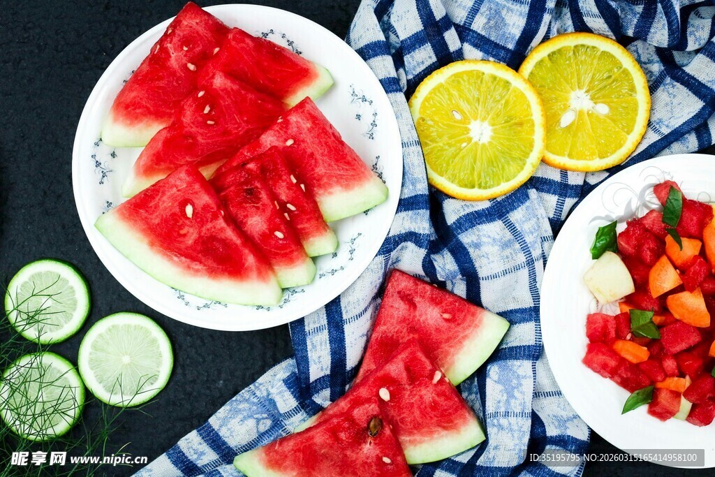 夏日缤纷水果拼盘