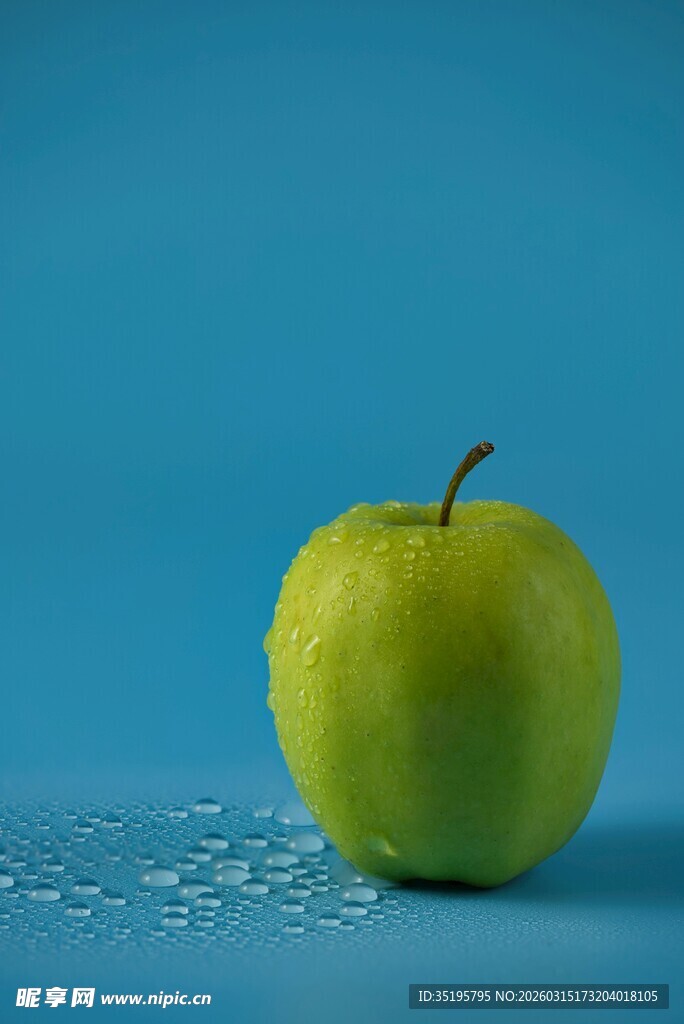 青苹果特写