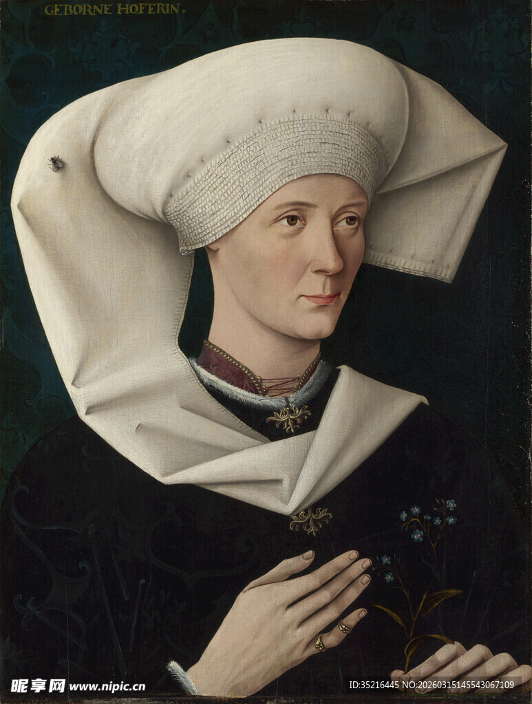 中世纪女性肖像画