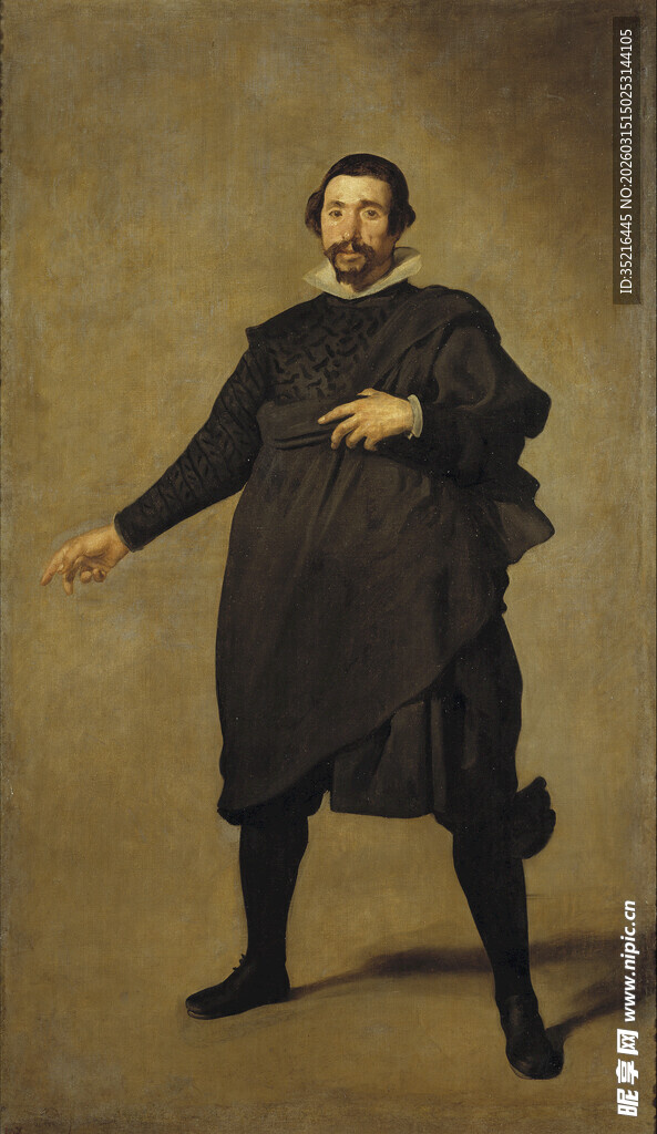 古典男子肖像画