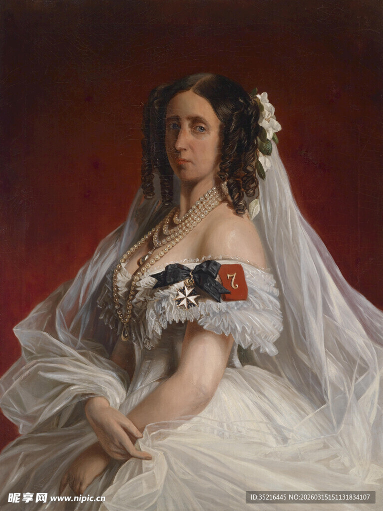 古典优雅的欧洲宫廷女子