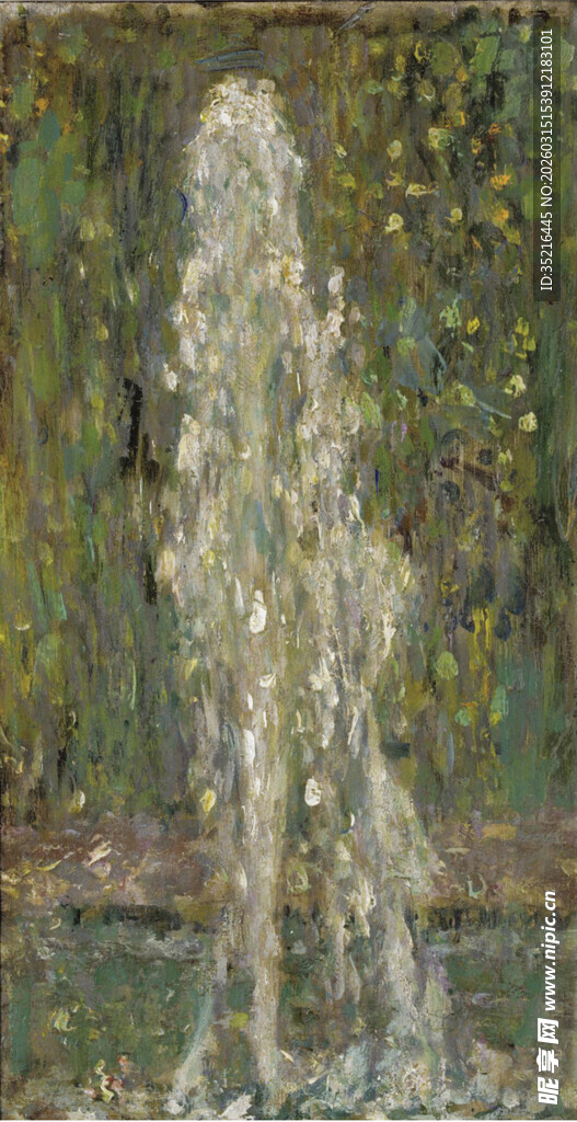 抽象风格的人物画作