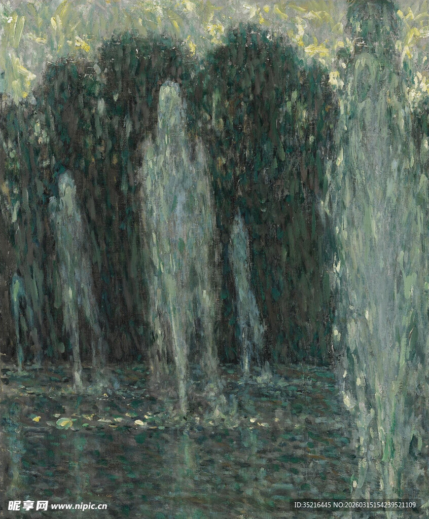 绿意环绕的灵动