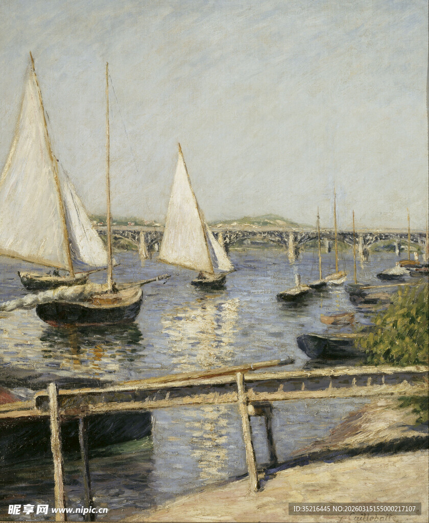 宁静的水上风光