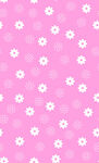 粉色雏菊图案背景