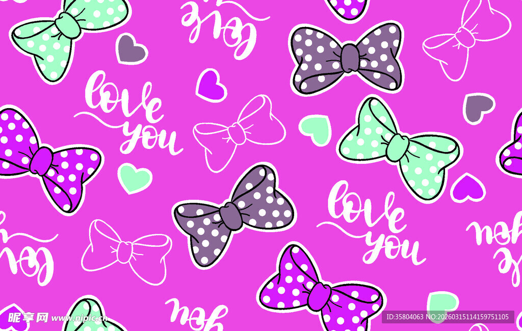 粉色感恩主题图案背景