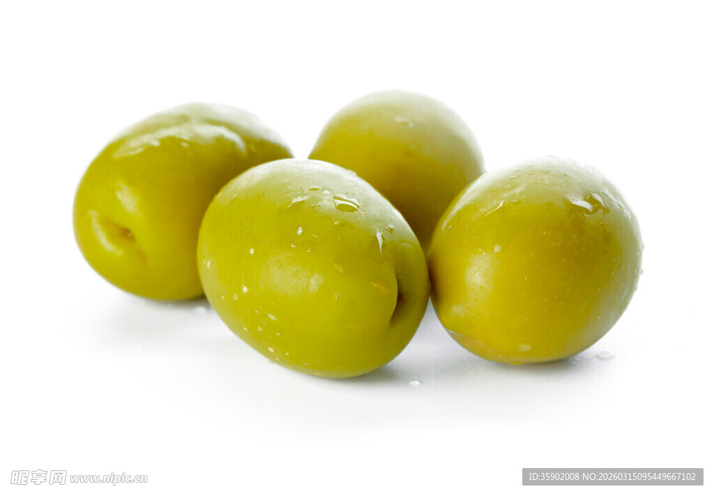 新鲜青橄榄