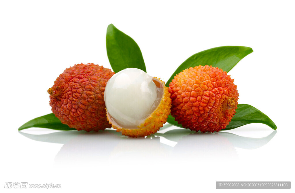 新鲜荔枝果肉饱满色泽佳