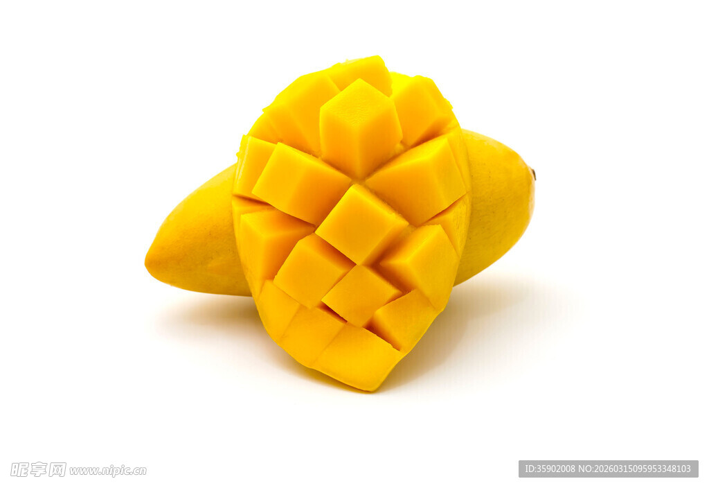 切块芒果