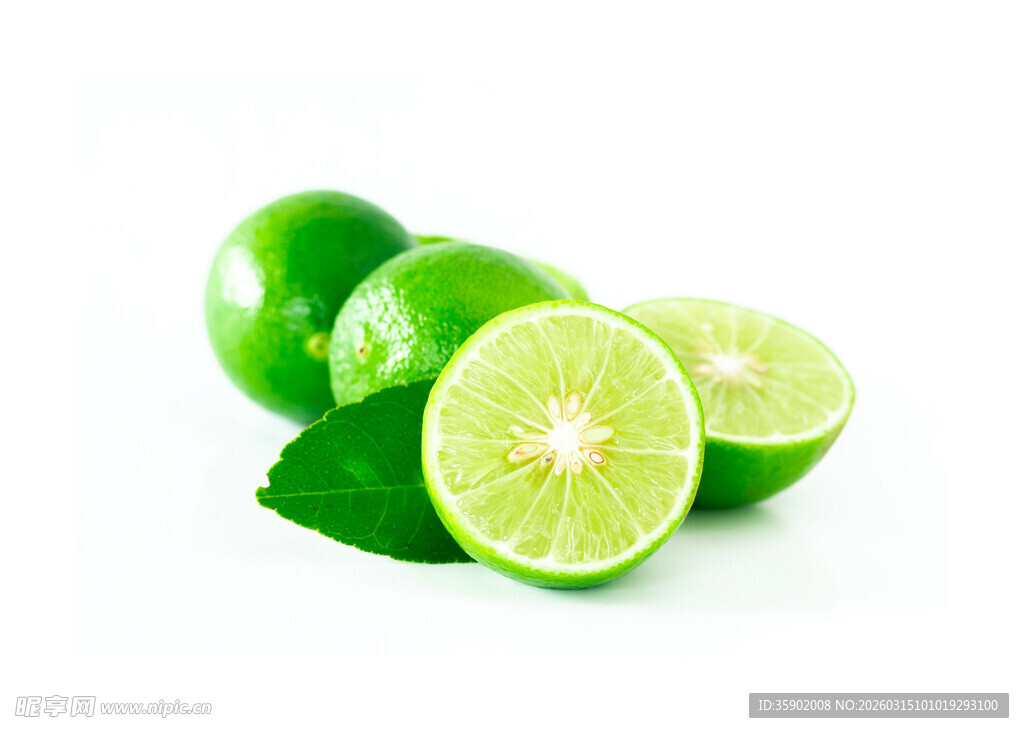 新鲜青柠清新多汁